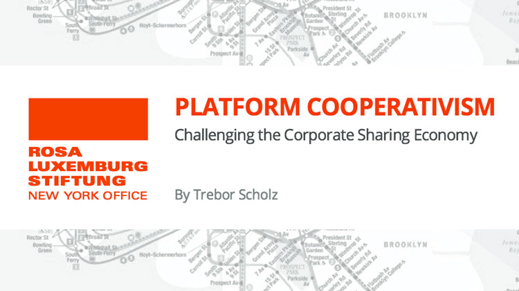 platform cooperatives trebor scholtz