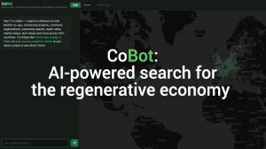 AI powered search for the Regenerative Economy